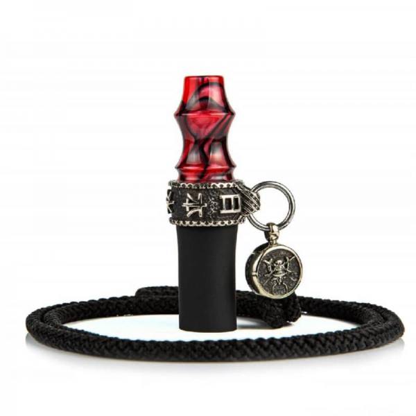 Individual hookah mouth JAPANESE Samurai Red