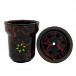 Cup for hookah SOLARIS Adam Red.