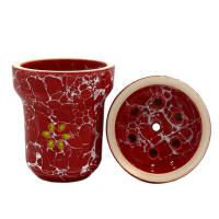 Cup for hookah SOLARIS Eva Red White