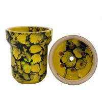 Cup for hookah SOLARIS Eva Yellow Black