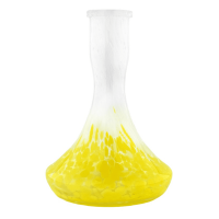 Flask for hookah BIGMAKS BASE White Yellow