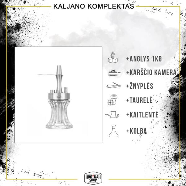 Āķu komplekts ALADIN 2 Go Stainless Steel