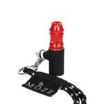 Individual hookah mouthpiece MOZE Gold Red