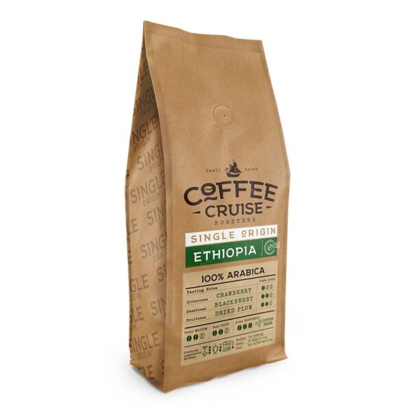 Kavos pupelės COFFEE CRUISE Ethiopia 1kg