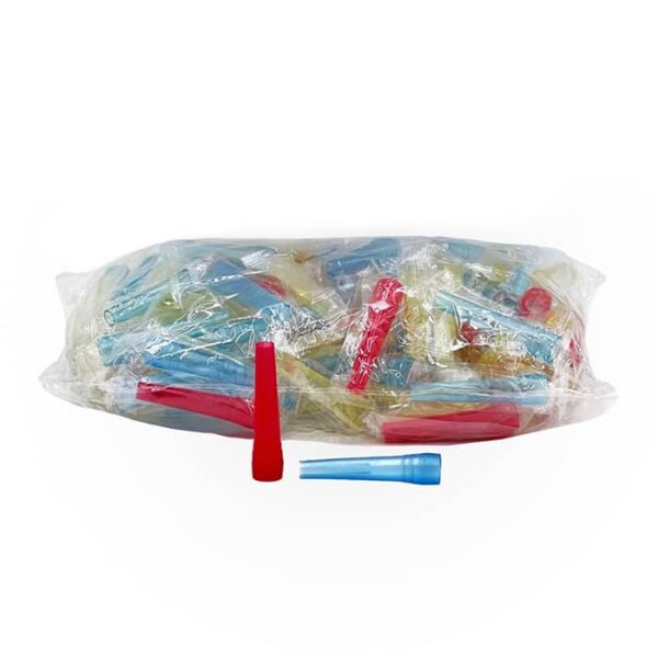 Disposable mouthpieces for hookah colored 6cm 100 pcs