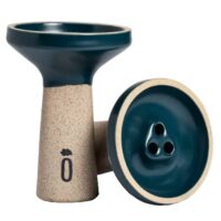 Bowl for hookah OBLAKO Trio Phunnel Blue Matte