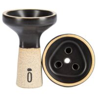 Bowl for hookah OBLAKO Trio Killer Black Matte