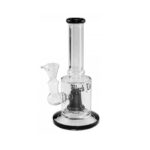 Stikla ūdens caurule Bubbler Black 21cm