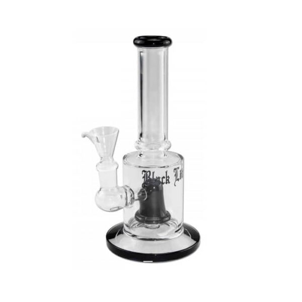 Stiklinė vandens pypkė Bubbler Black 21cm