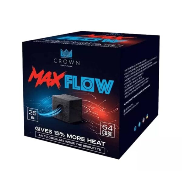 Vesipiibu süsi CROWN MaxFlow 26mm 1kg