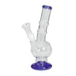 Glass water pipe Icebong Blue 21cm