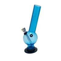 Acrylic water pipe Slim Blue 20cm