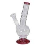 Glass water pipe Red 21cm