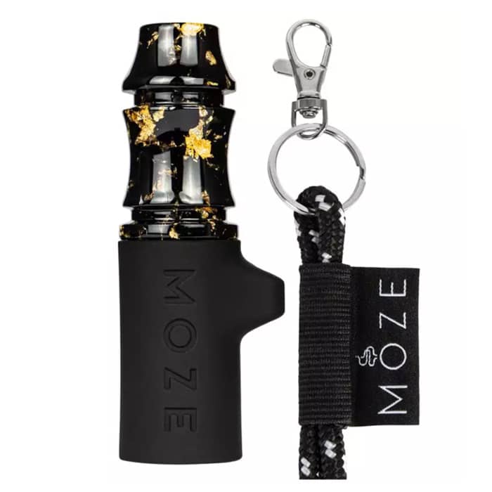 Individuaalne vesipiibu suuotsik MOZE kuldne must Individuaalne vesipiibu suuotsik MOZE kuldne must