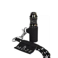 Individuaalne vesipiibu suuosa MOZE Gold Black1