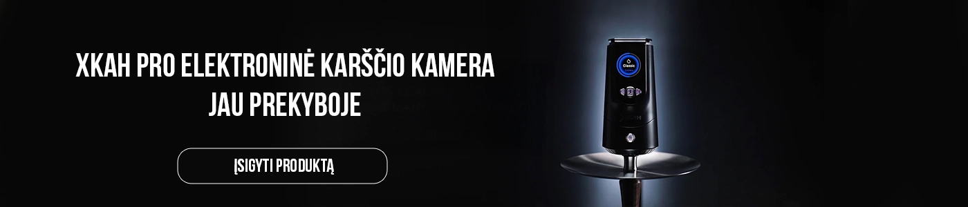 xkah pro elektronine karscio kamera - hookahshop.lt